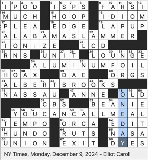 $100 in slang crossword.